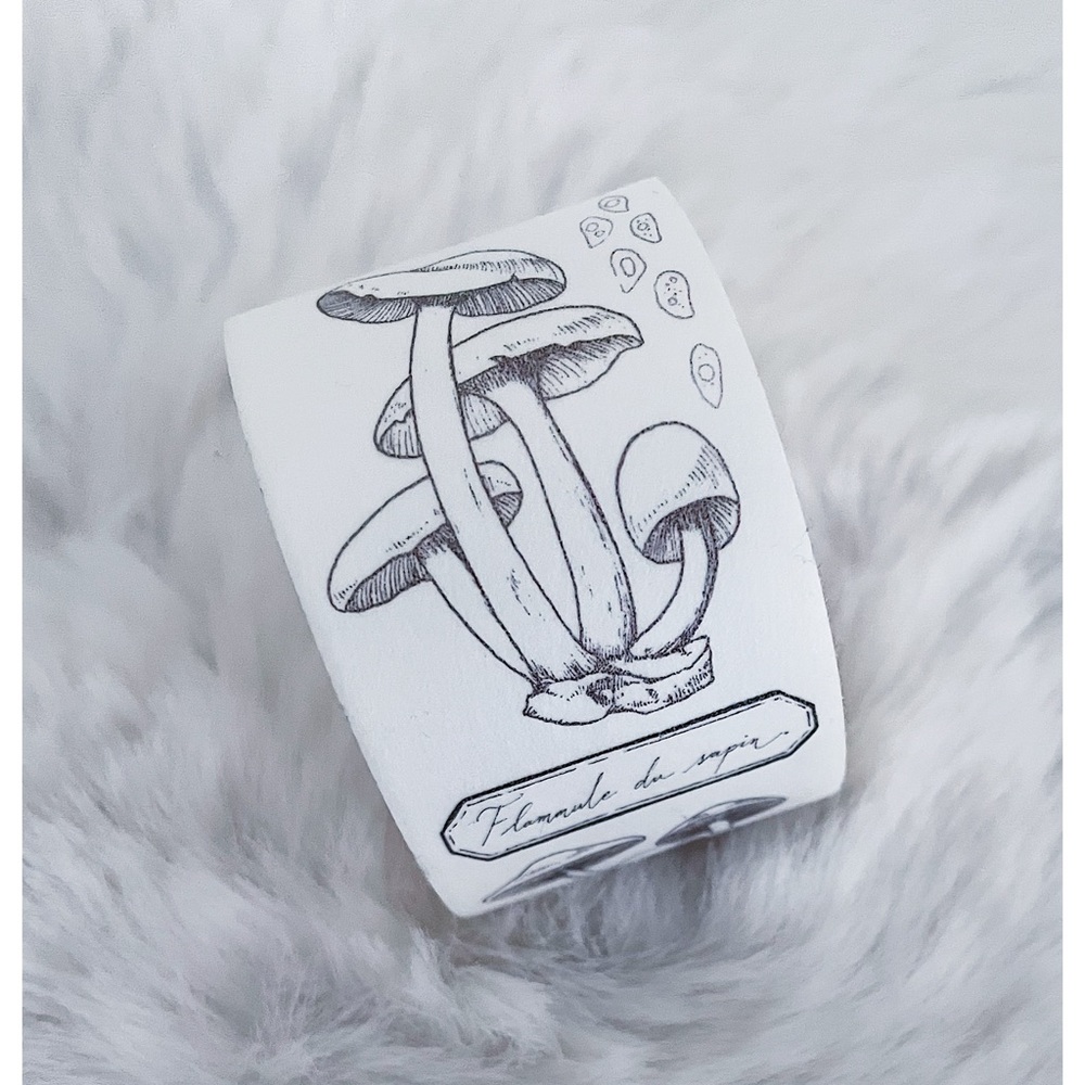 LOIDESIGN Mushroom Illustration Paper Washi Tape